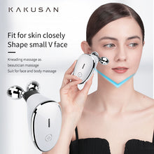 Portable Electric Microcurrent Facial Massager, EMS Facial Lifting Electric Massage Muscle Roller