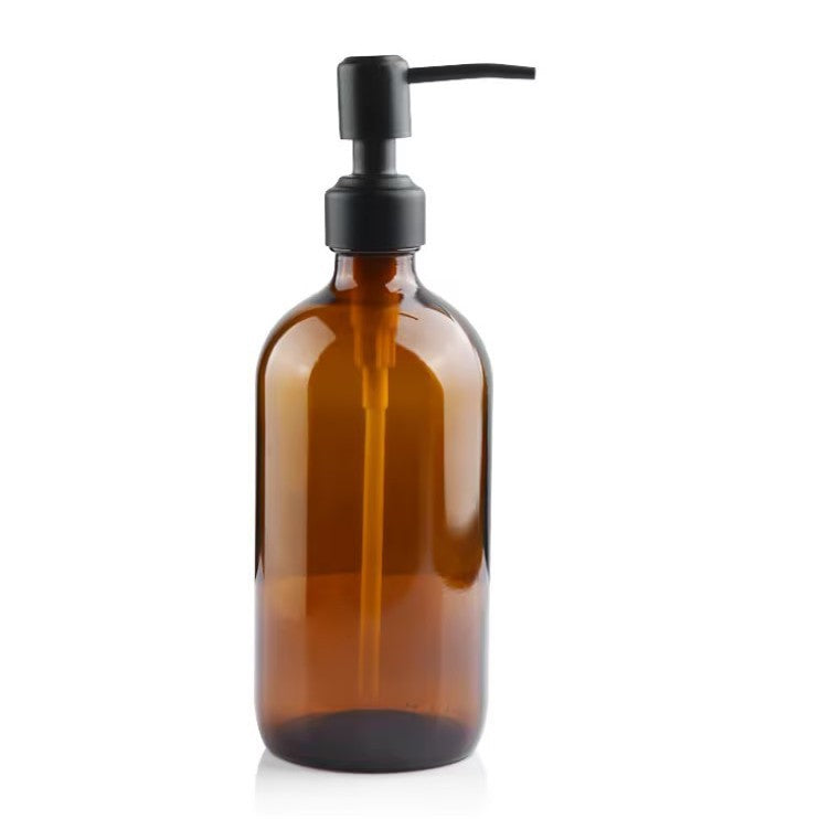 Hand Sanitizer Bottle Boston Black And White Glass Bottles